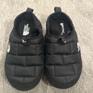 North Face Slippers- Size 2 Gently Worn